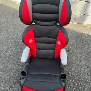 Kids Red and Black Booster Seat